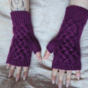 Patron tricot Mitaines Nora